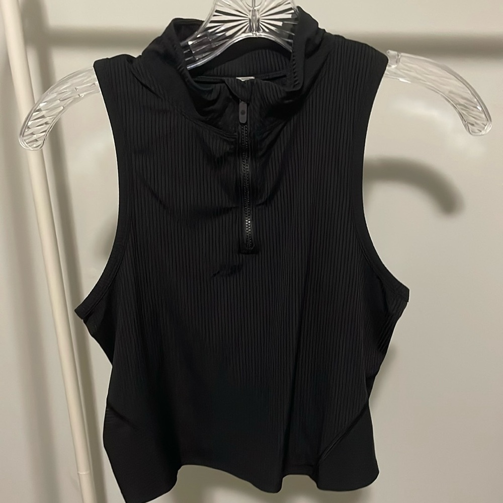 Lululemon ribbed half zip tank